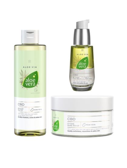 Limited Edition LR ALOE.VIA Body and Face Care Set (30 ml + 200 ml + 300 ml)