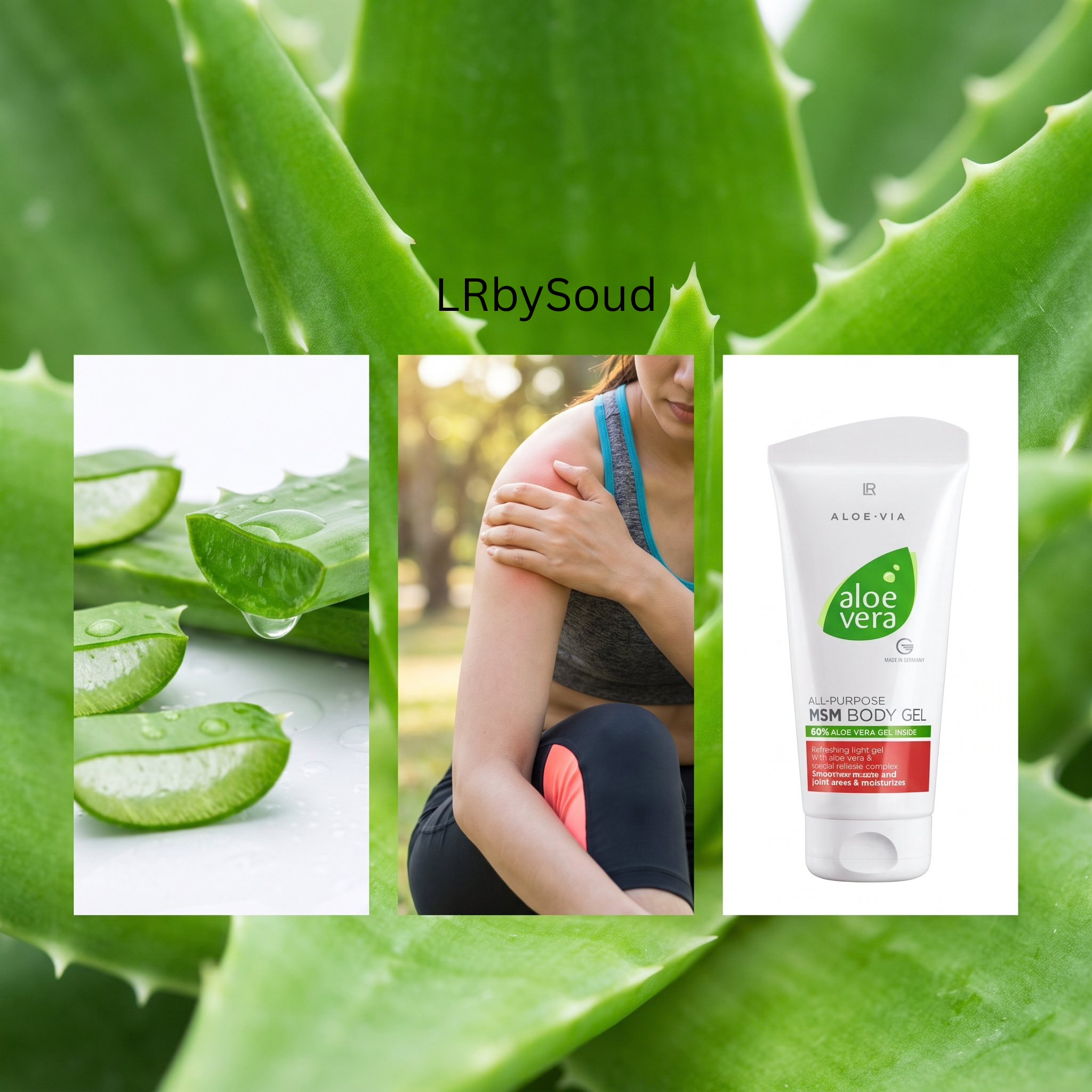 LR ALOE.VIA Aloe Vera ALL-PURPOSE MSM BODY GEL (200 ml)