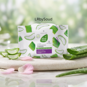 LR ALOE.VIA Aloe Vera CARING CLEANSING TISSUES (25 pieces)
