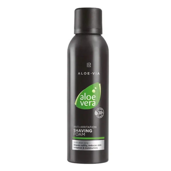 LR ALOE.VIA Aloe Vera ANTI-IRRITATION SHAVING FOAM (200 ml) - Image 2