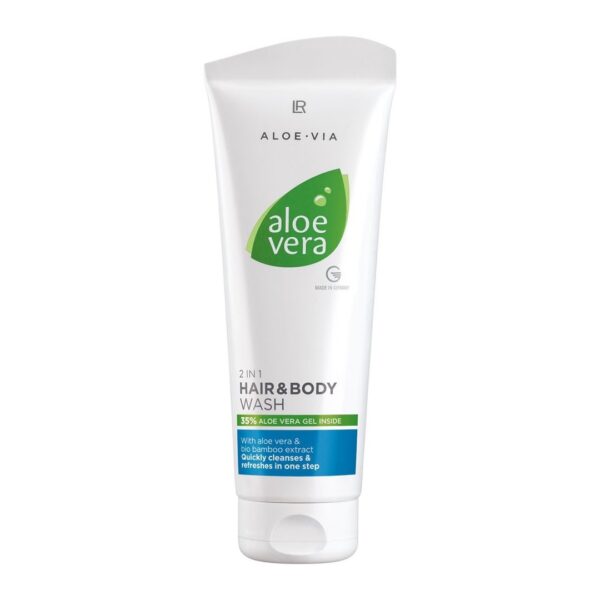 LR ALOE.VIA Aloe Vera 2 IN 1 HAIR & BODY WASH (250 ml)